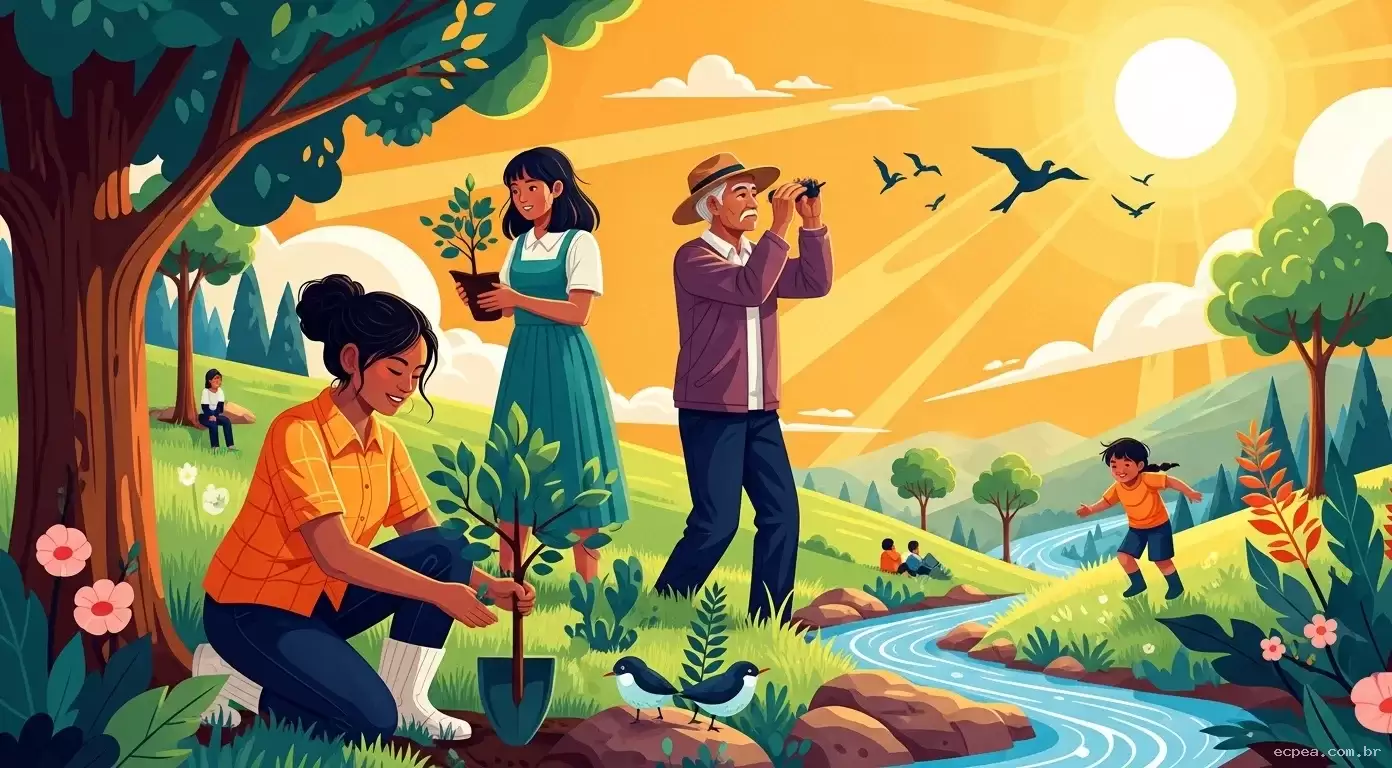 Desenvolvimento Socioambiental: Conectando Pessoas e Natureza para um Futuro Sustentável