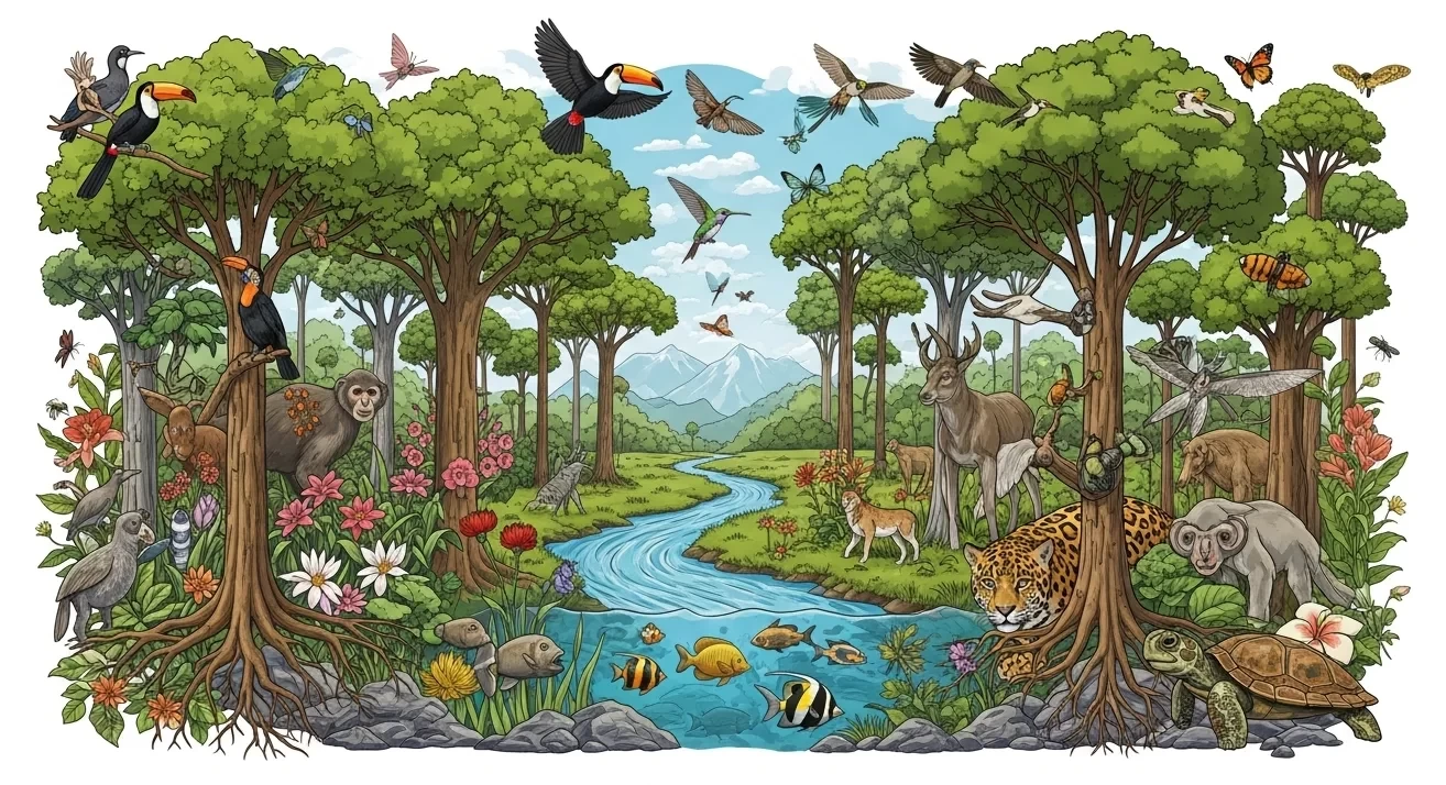 O Que é Biodiversidade e Por Que Sua Conservação é Crucial para o Planeta?